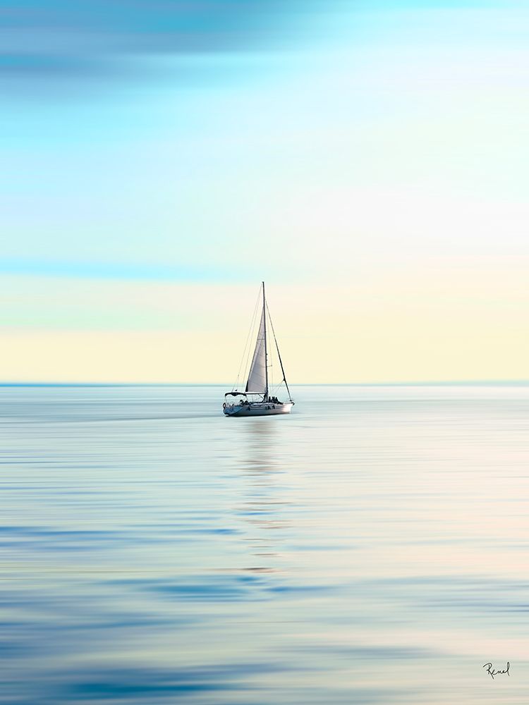 Sailing Series 14 art print by Renel Peters for $57.95 CAD