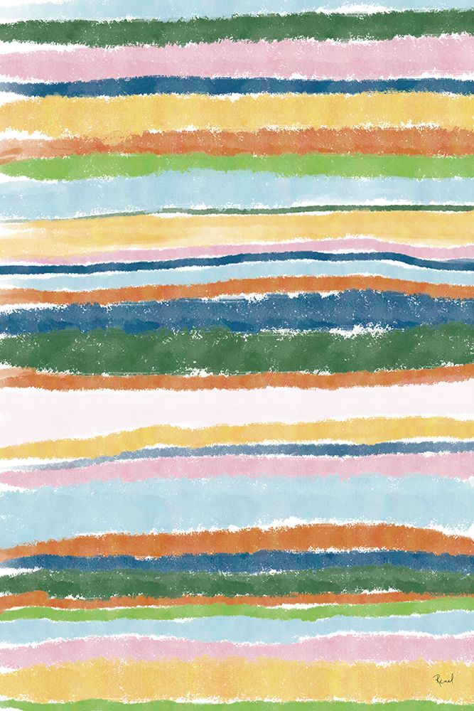 Stripes Four Ways 1 art print by Renel Peters for $57.95 CAD