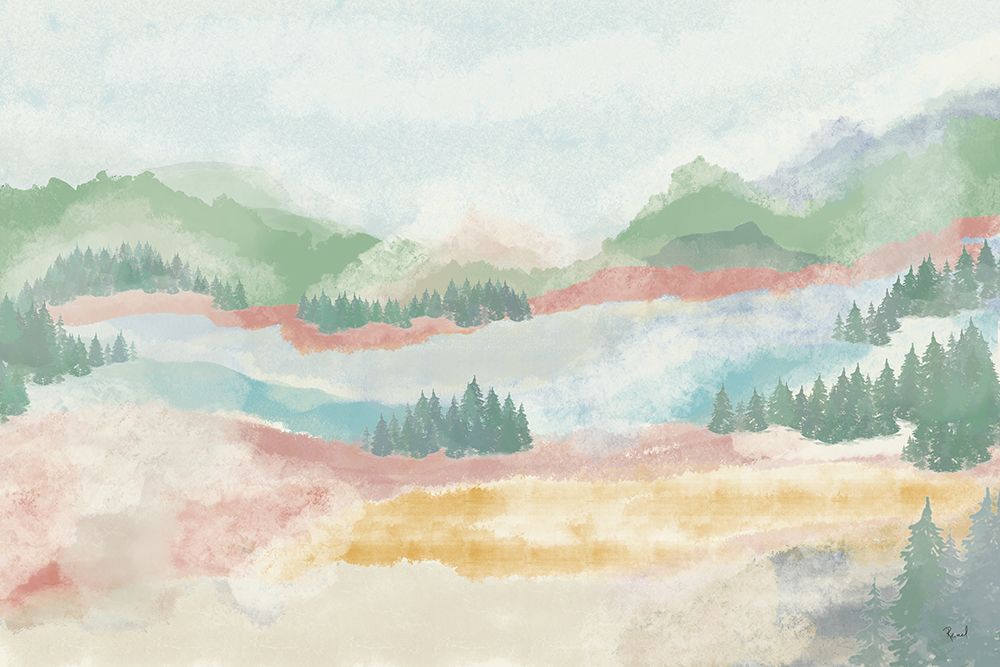 Misty Tranquility art print by Renel Peters for $57.95 CAD