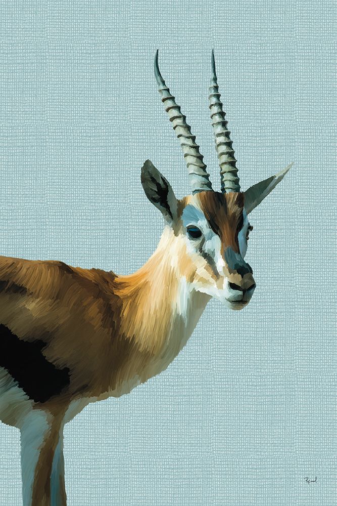 Graceful Gazelle art print by Renel Peters for $57.95 CAD
