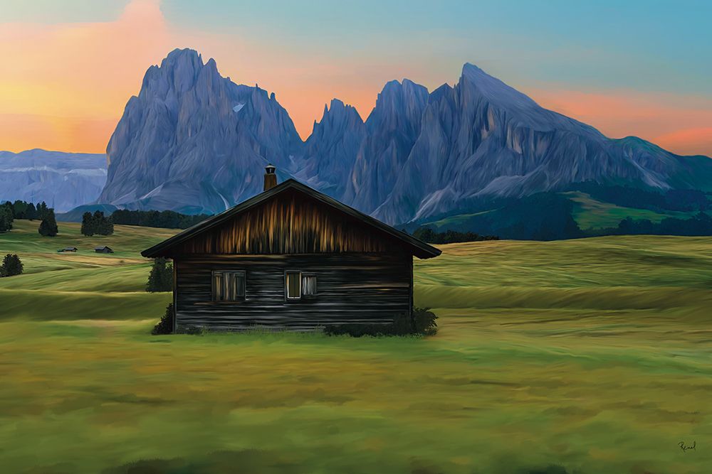 Solitary Cabin art print by Renel Peters for $57.95 CAD