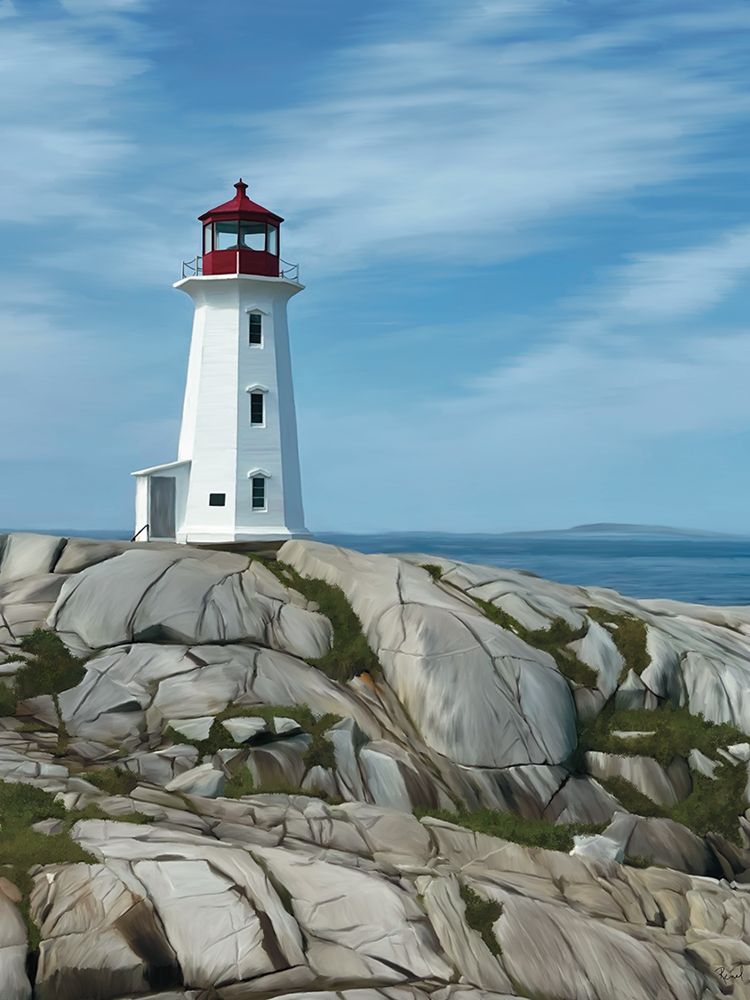 Lighthouse Series 3 art print by Renel Peters for $57.95 CAD