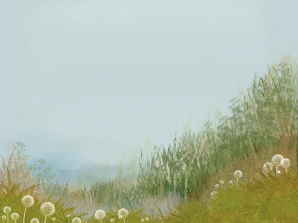 Misty Meadows 2 art print by Renel Peters for $57.95 CAD