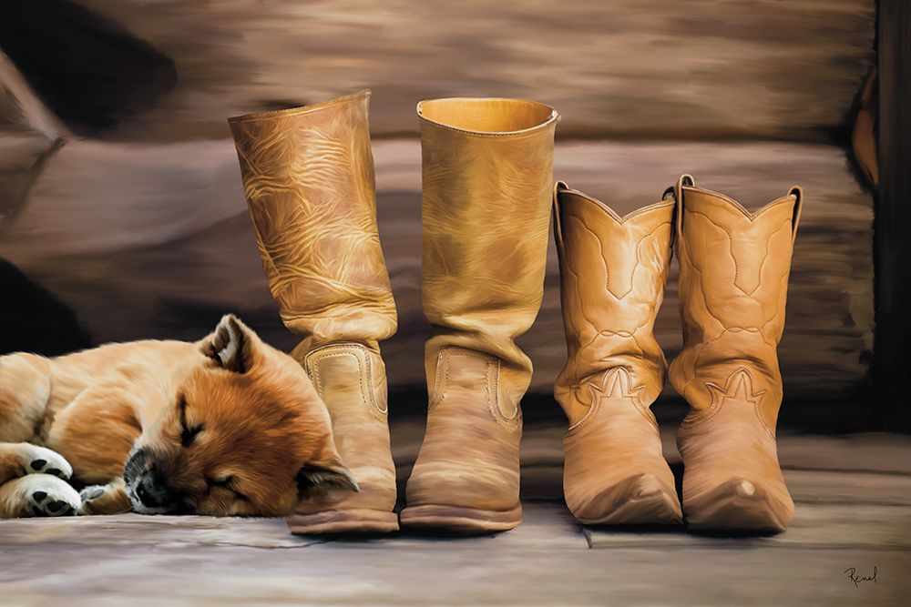 A Hard Days Work art print by Renel Peters for $57.95 CAD