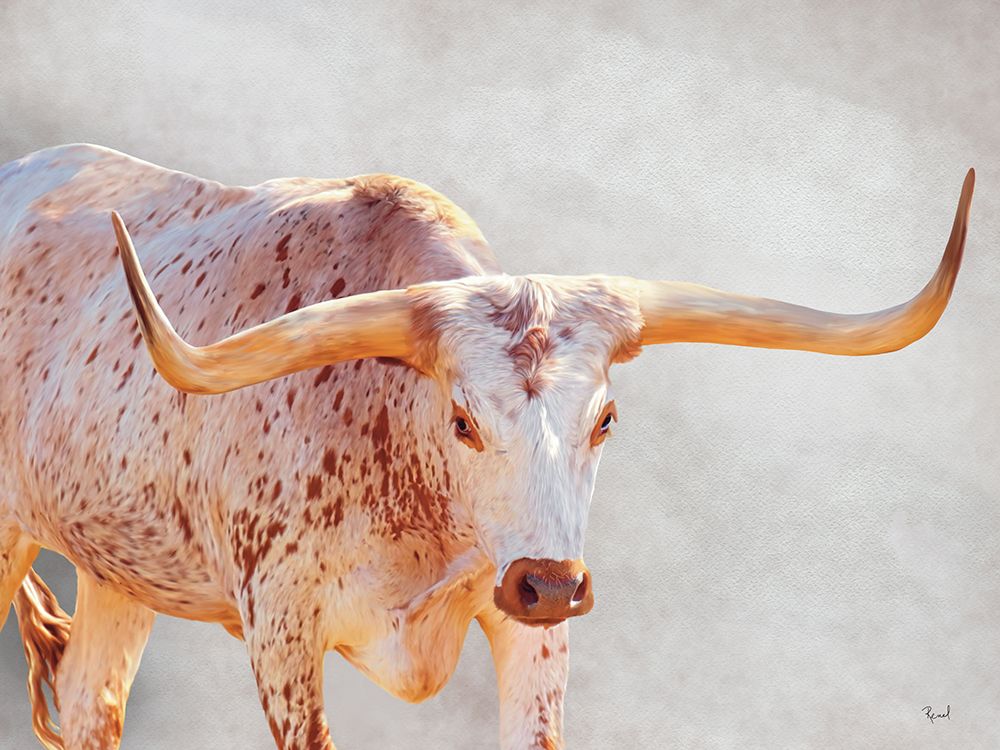 Showing Off The Horns art print by Renel Peters for $57.95 CAD