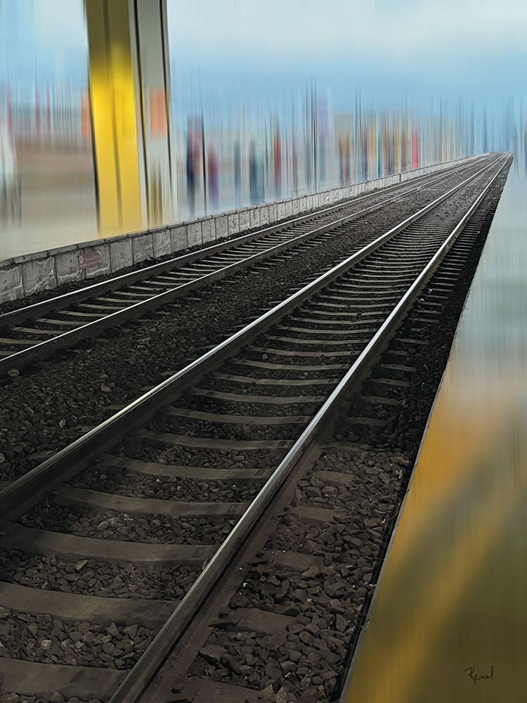Along The Tracks 2 art print by Renel Peters for $57.95 CAD