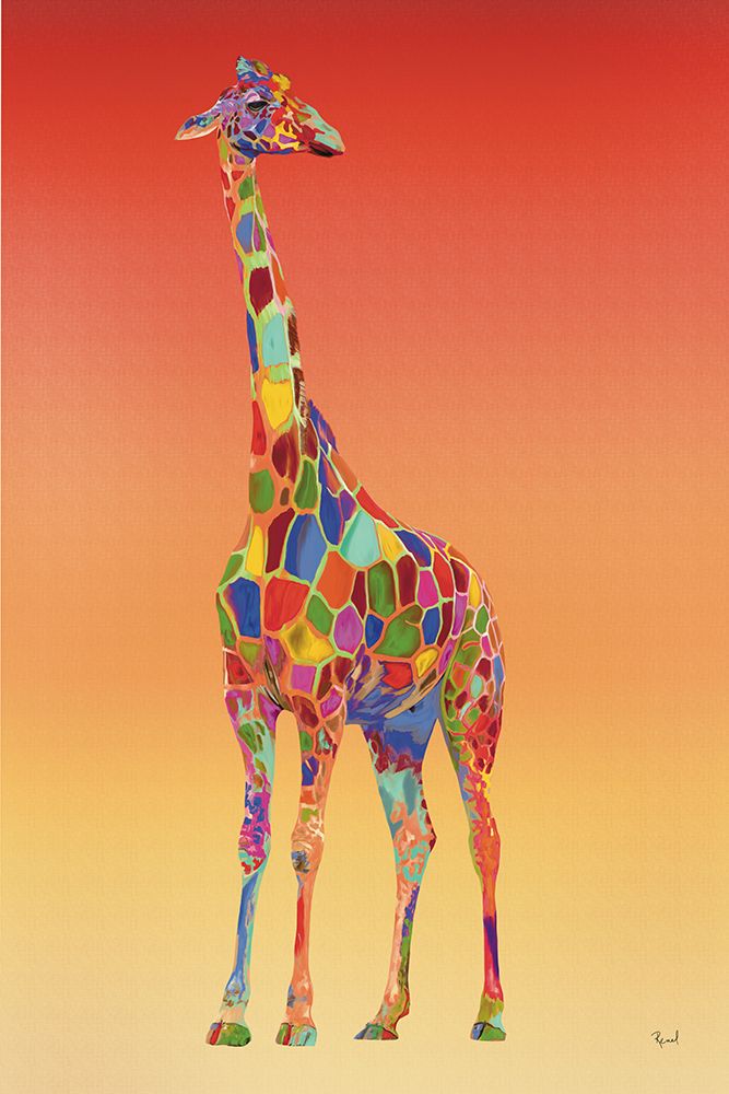 Standing Tall Colorful art print by Renel Peters for $57.95 CAD
