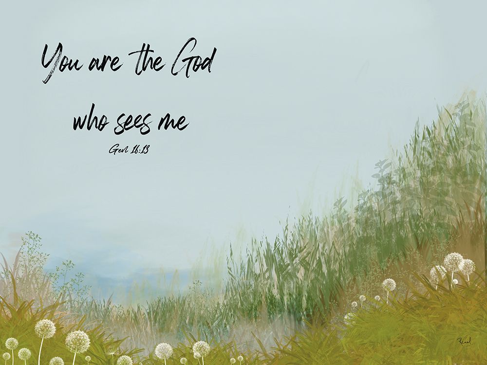 God Who Sees art print by Renel Peters for $57.95 CAD