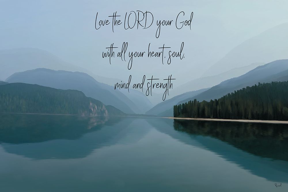 Love The LORD art print by Renel Peters for $57.95 CAD
