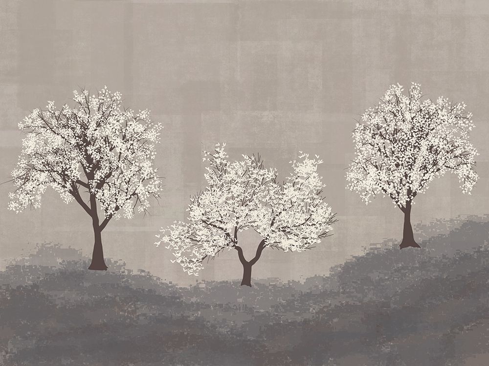 Three Trees In The Hills art print by Renel Peters for $57.95 CAD