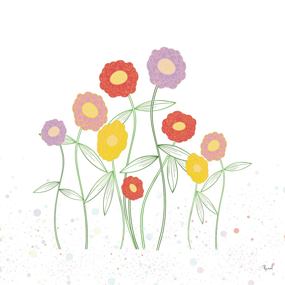 Summer Bouquet art print by Renel Peters for $57.95 CAD