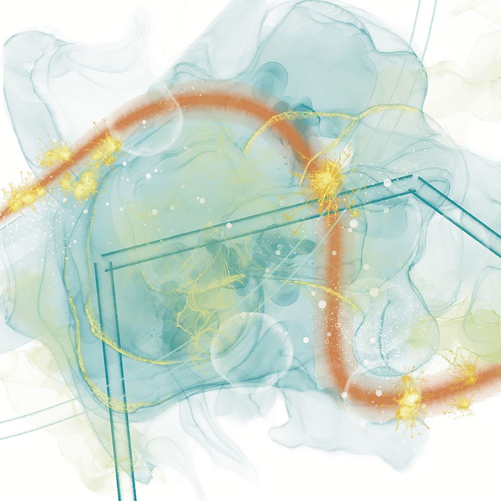Sparkle Abstract 1 art print by Renel Peters for $57.95 CAD