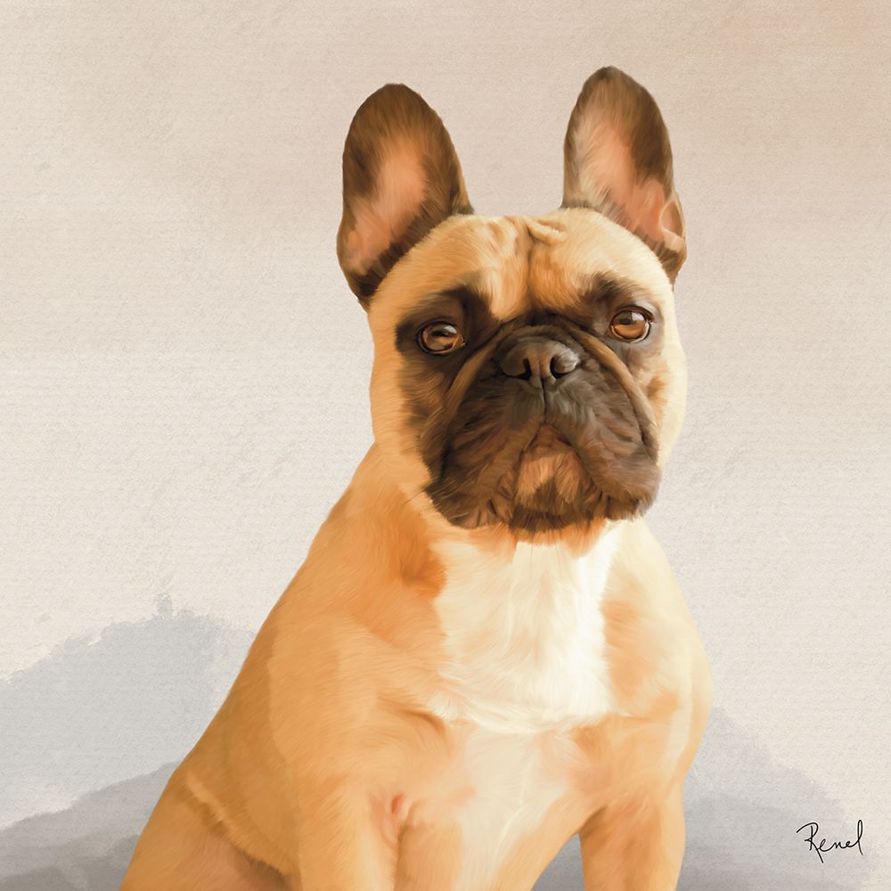 French Bulldog art print by Renel Peters for $57.95 CAD