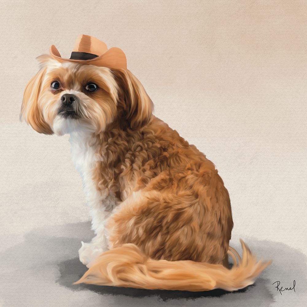 Shih Tzu art print by Renel Peters for $57.95 CAD