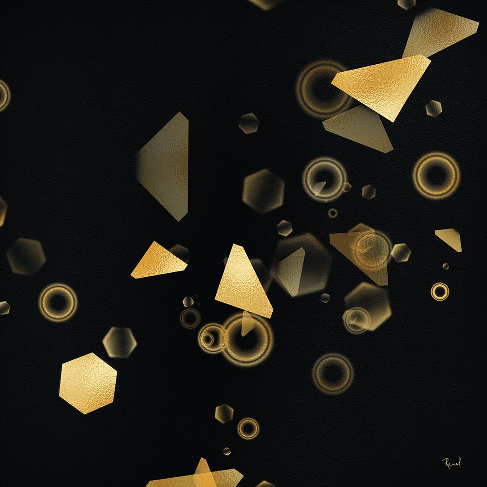 Gold In Space 1 art print by Renel Peters for $57.95 CAD