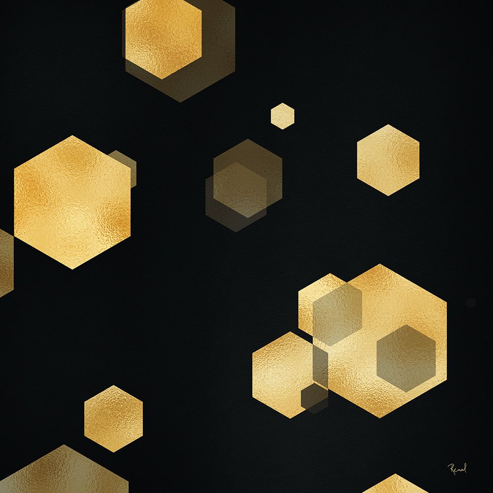 Gold In Space 3 art print by Renel Peters for $57.95 CAD