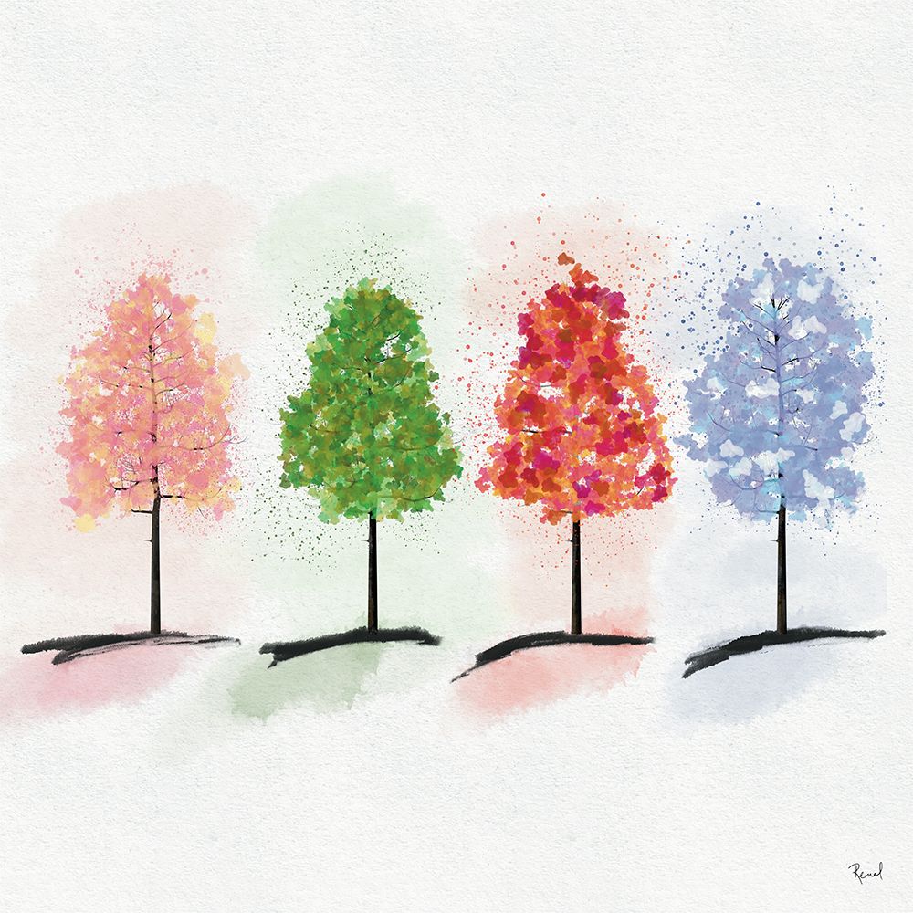 Four Seasons art print by Renel Peters for $57.95 CAD