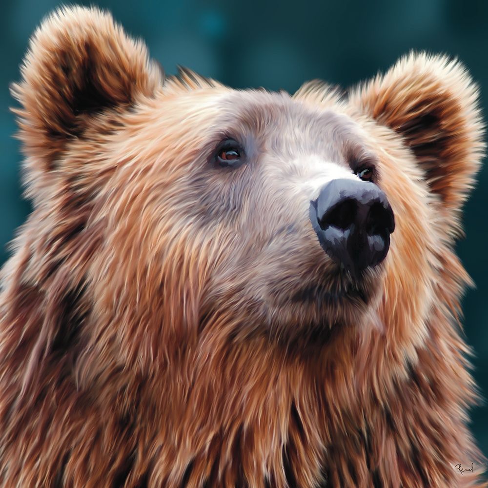 Anticipating Bear art print by Renel Peters for $57.95 CAD