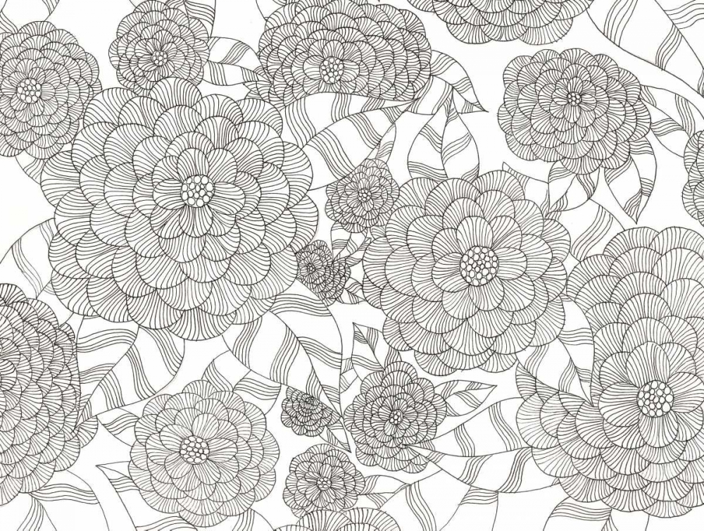 Wild Hydrangeas Less art print by Pam Varacek for $57.95 CAD
