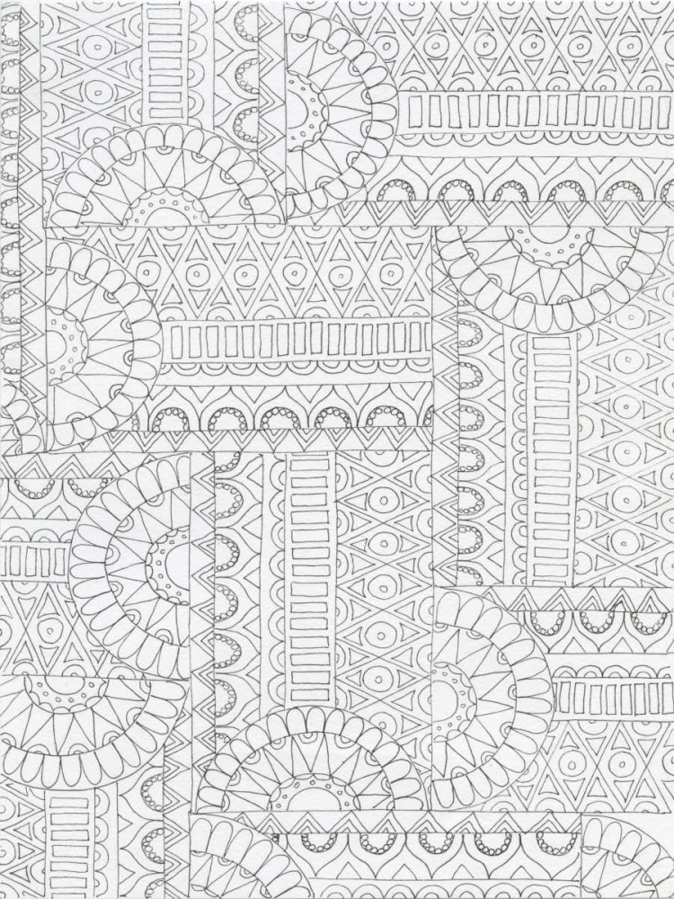 Geometric 2 art print by Pam Varacek for $57.95 CAD