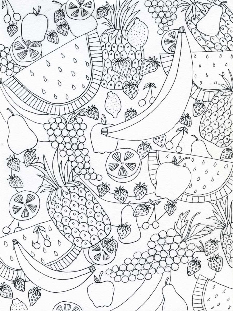 String Fruit art print by Pam Varacek for $57.95 CAD
