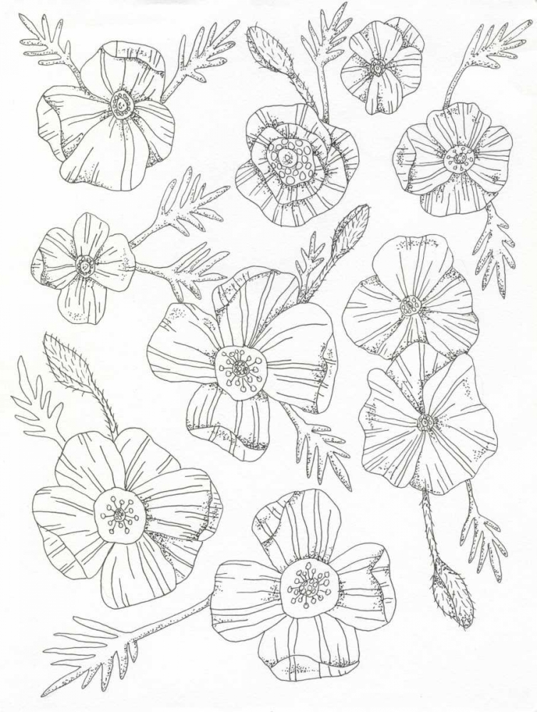 Floral Flow art print by Pam Varacek for $57.95 CAD