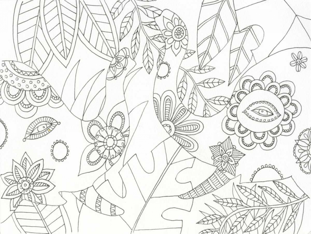 All Seeing Jungle art print by Pam Varacek for $57.95 CAD