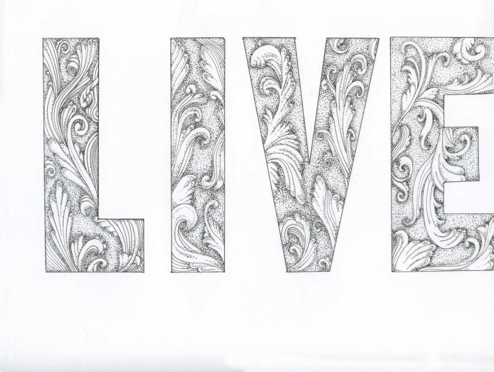 Living Flourishly art print by Pam Varacek for $57.95 CAD