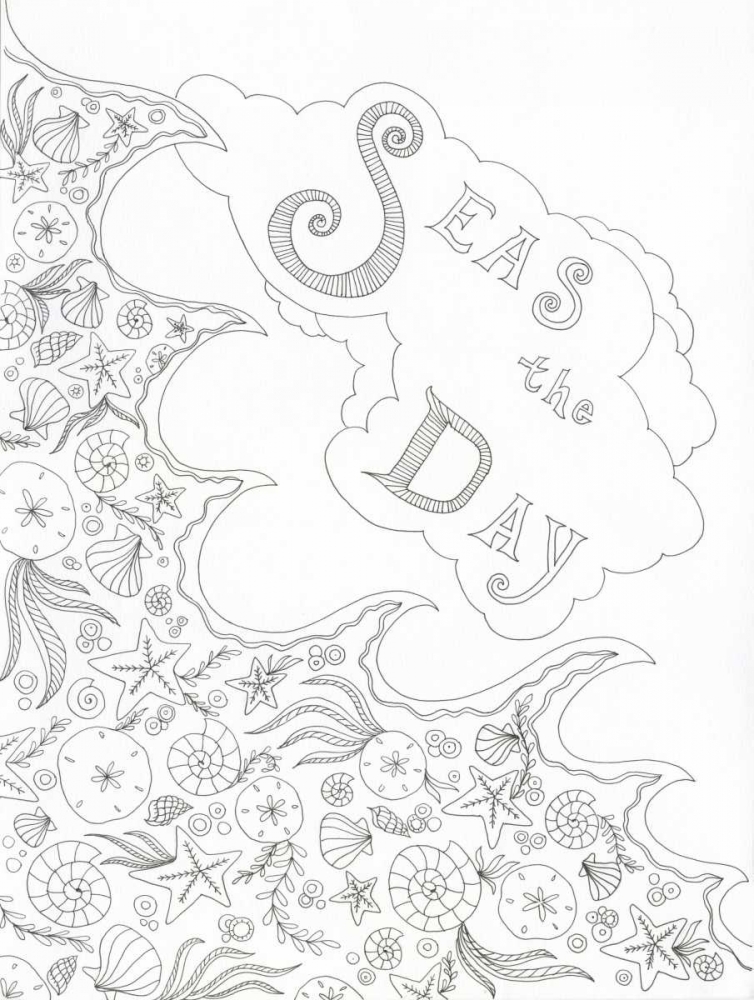 Seas the Day art print by Pam Varacek for $57.95 CAD