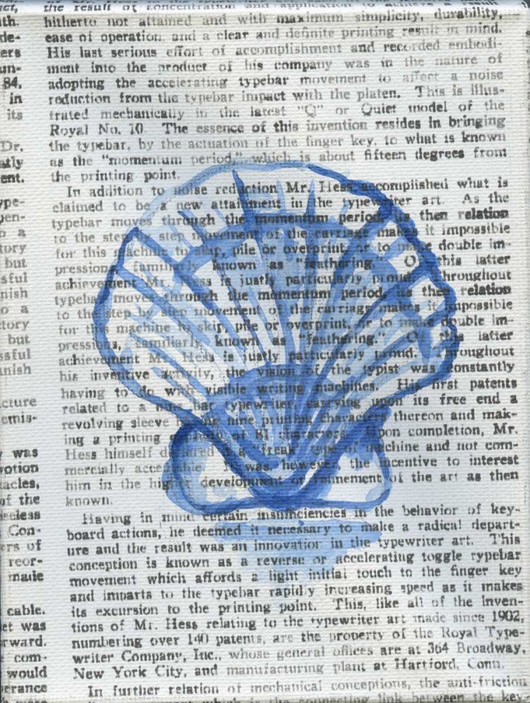 Written Seashell art print by Pam Varacek for $57.95 CAD