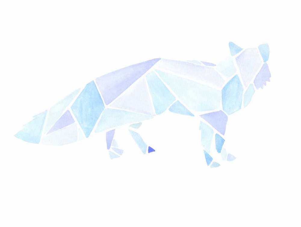 Geometric Fox art print by Pam Varacek for $57.95 CAD