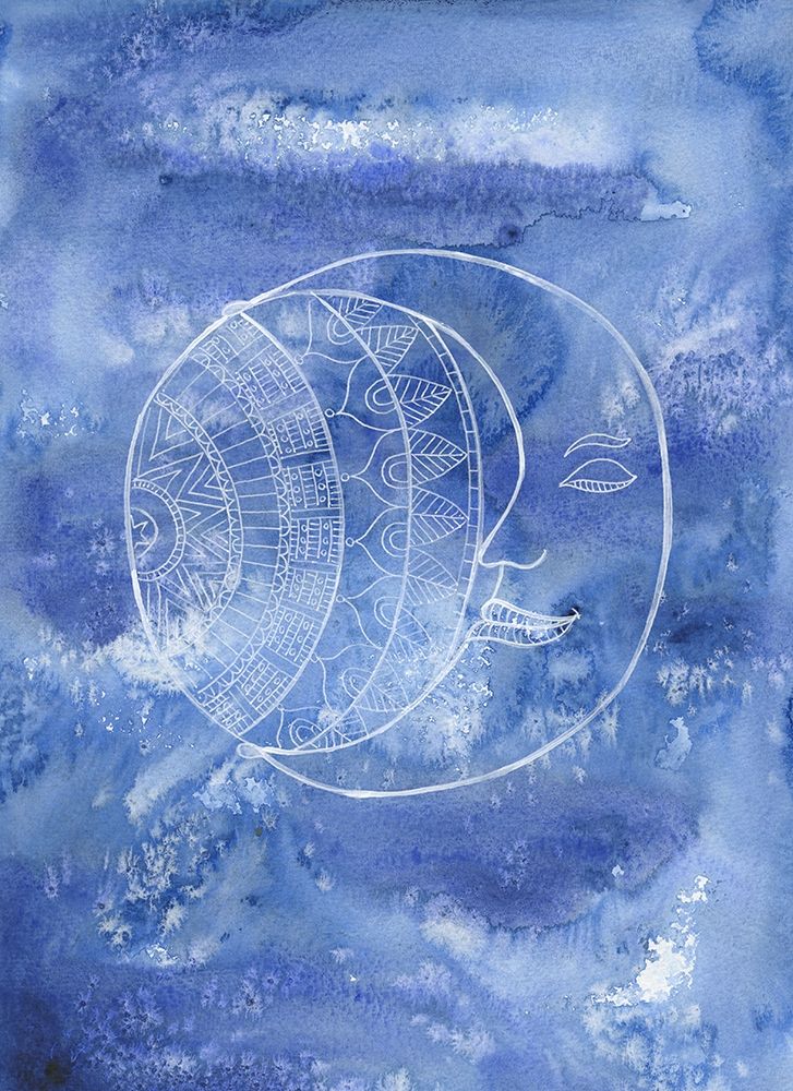 Hugged By The Moon art print by Pam Varacek for $57.95 CAD