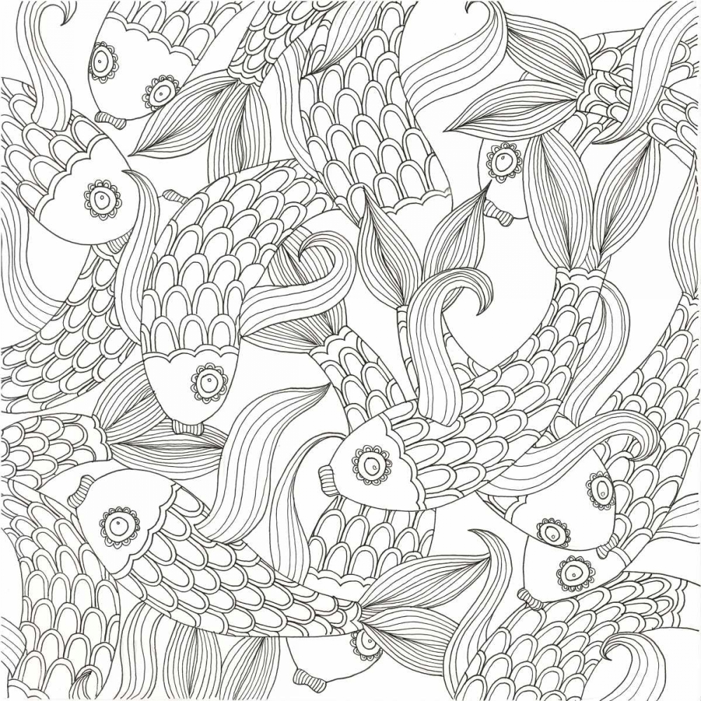 College Of Fish art print by Pam Varacek for $57.95 CAD