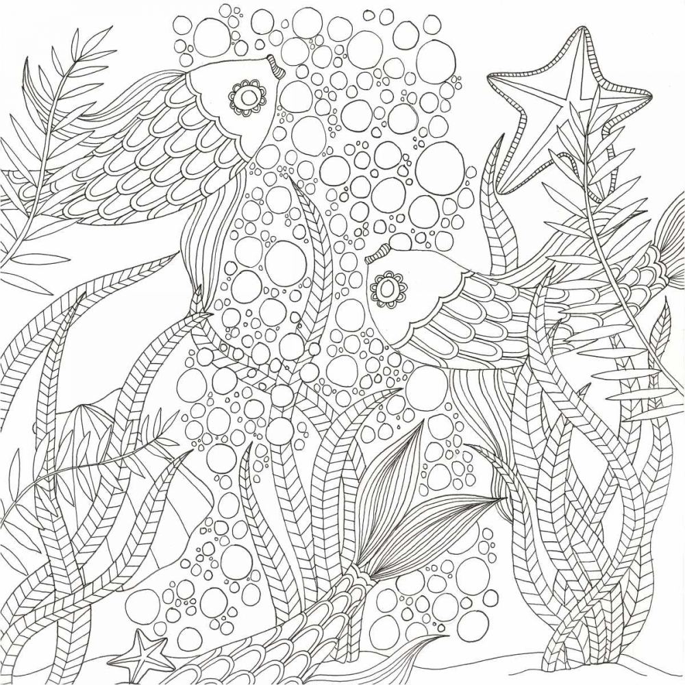 Underwater Meeting art print by Pam Varacek for $57.95 CAD