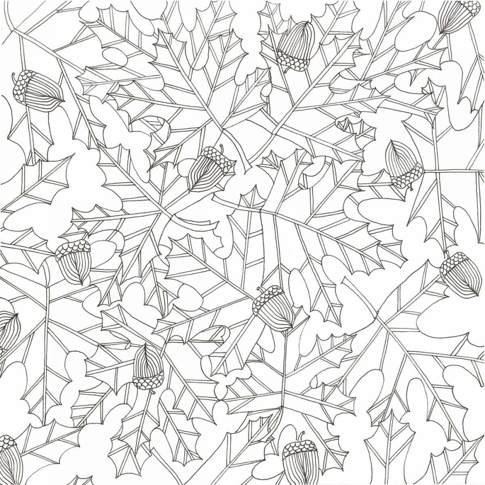 Acorns In The Pile art print by Pam Varacek for $57.95 CAD