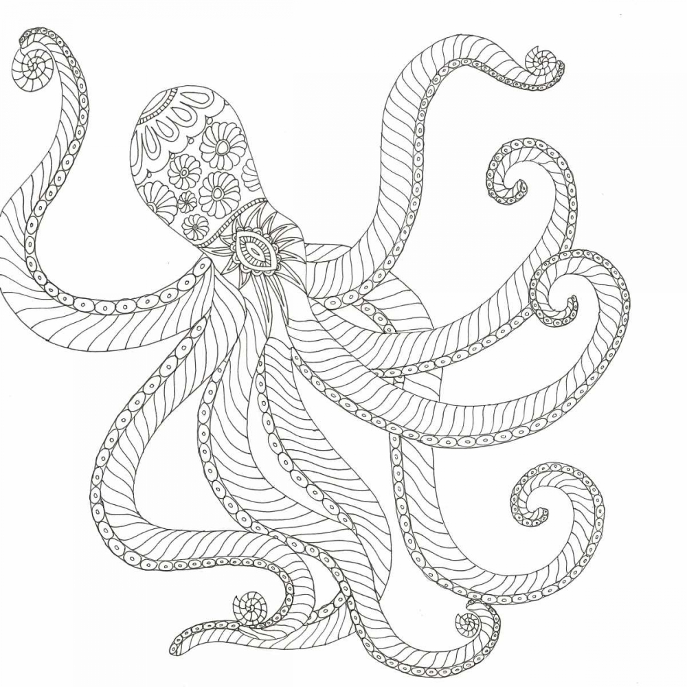 Creatures From The Deep 2 art print by Pam Varacek for $57.95 CAD