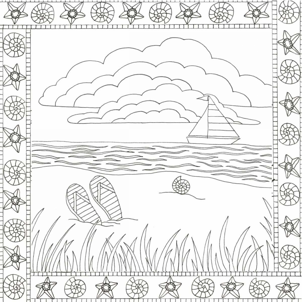 Summer Time Boat art print by Pam Varacek for $57.95 CAD