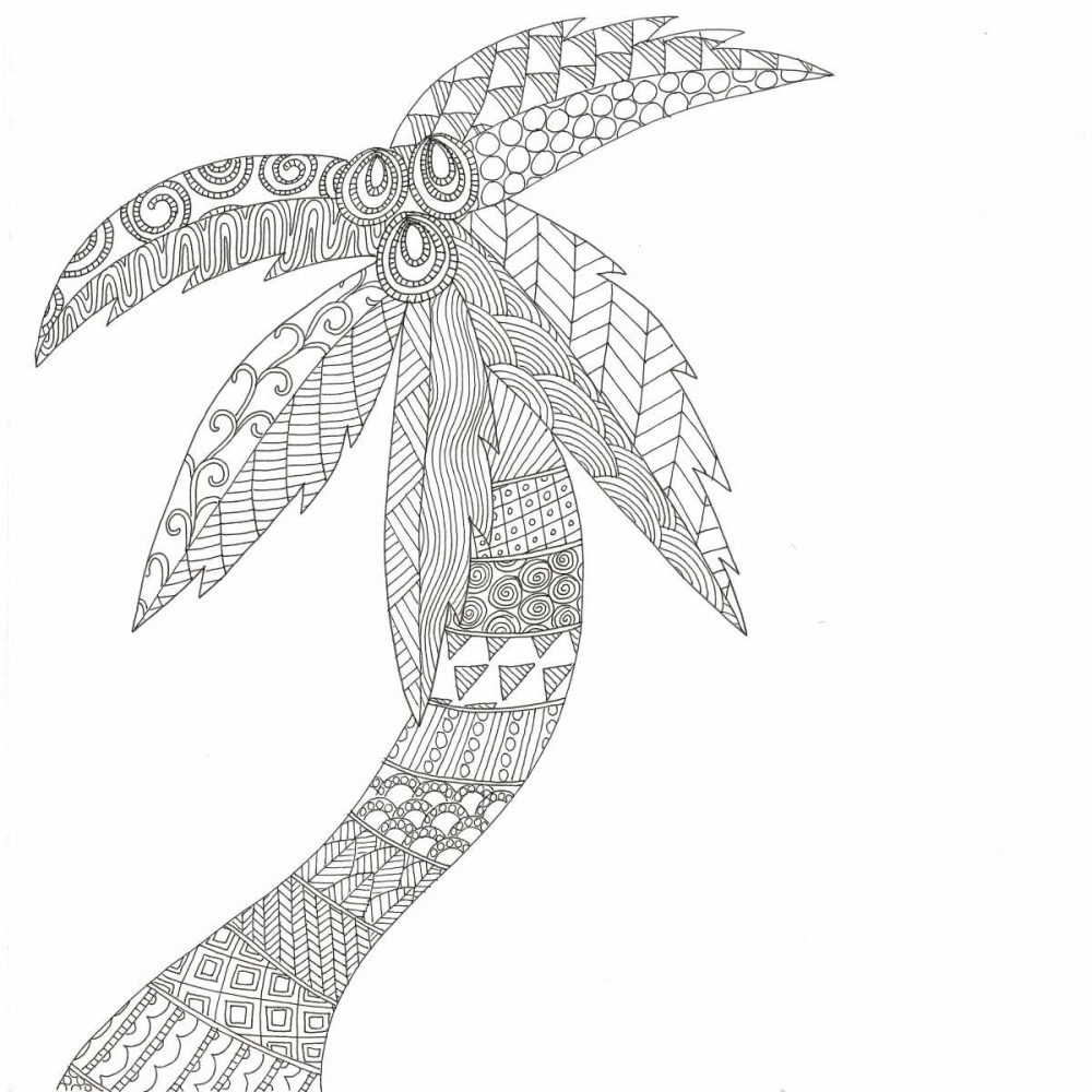 Isolated Palm art print by Pam Varacek for $57.95 CAD