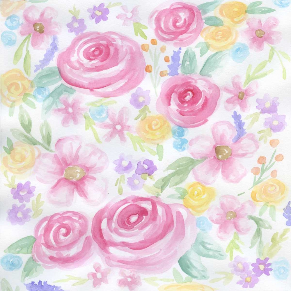 Stream Of Roses art print by Pam Varacek for $57.95 CAD