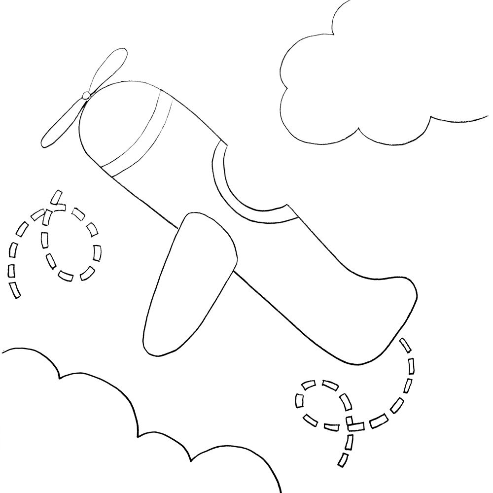 Airplane art print by Pam Varacek for $57.95 CAD