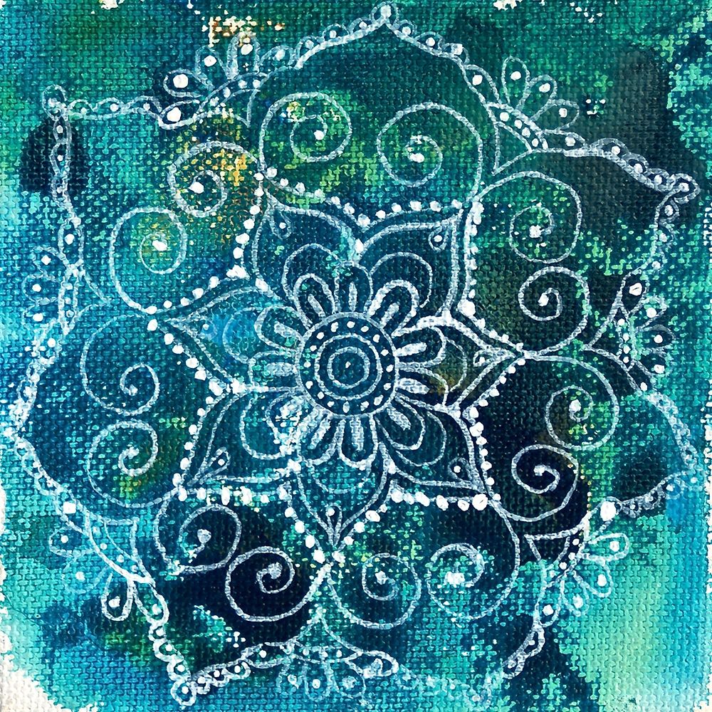 Mandala Mini 3 art print by Pam Varacek for $57.95 CAD
