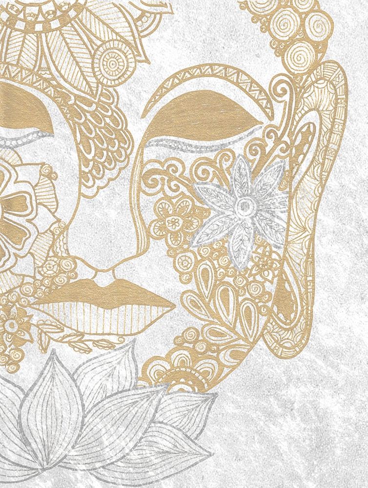 Buddha Bling art print by Pam Varacek for $57.95 CAD