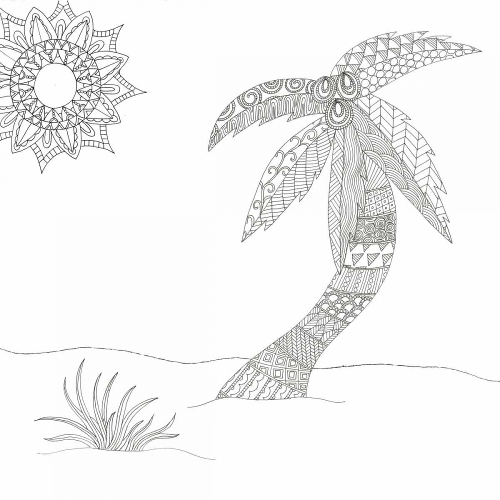 Summer Palm art print by Pam Varacek for $57.95 CAD