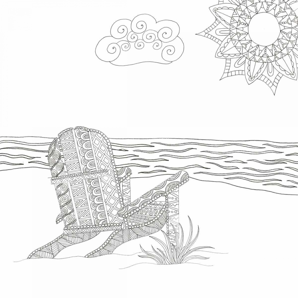 Summer Seat 2 art print by Pam Varacek for $57.95 CAD