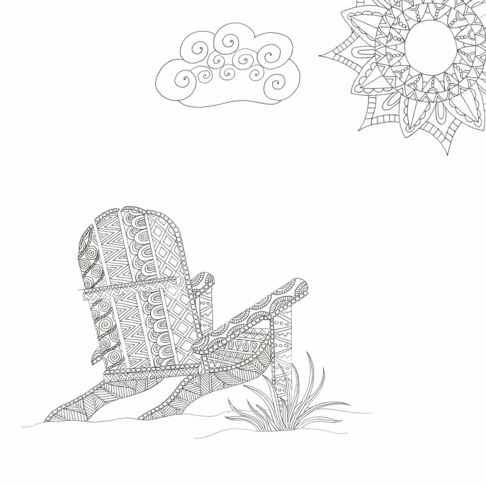 Summer Seat 2 art print by Pam Varacek for $57.95 CAD