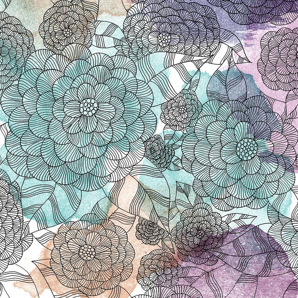 Watercolor Bouquet 1 art print by Pam Varacek for $57.95 CAD