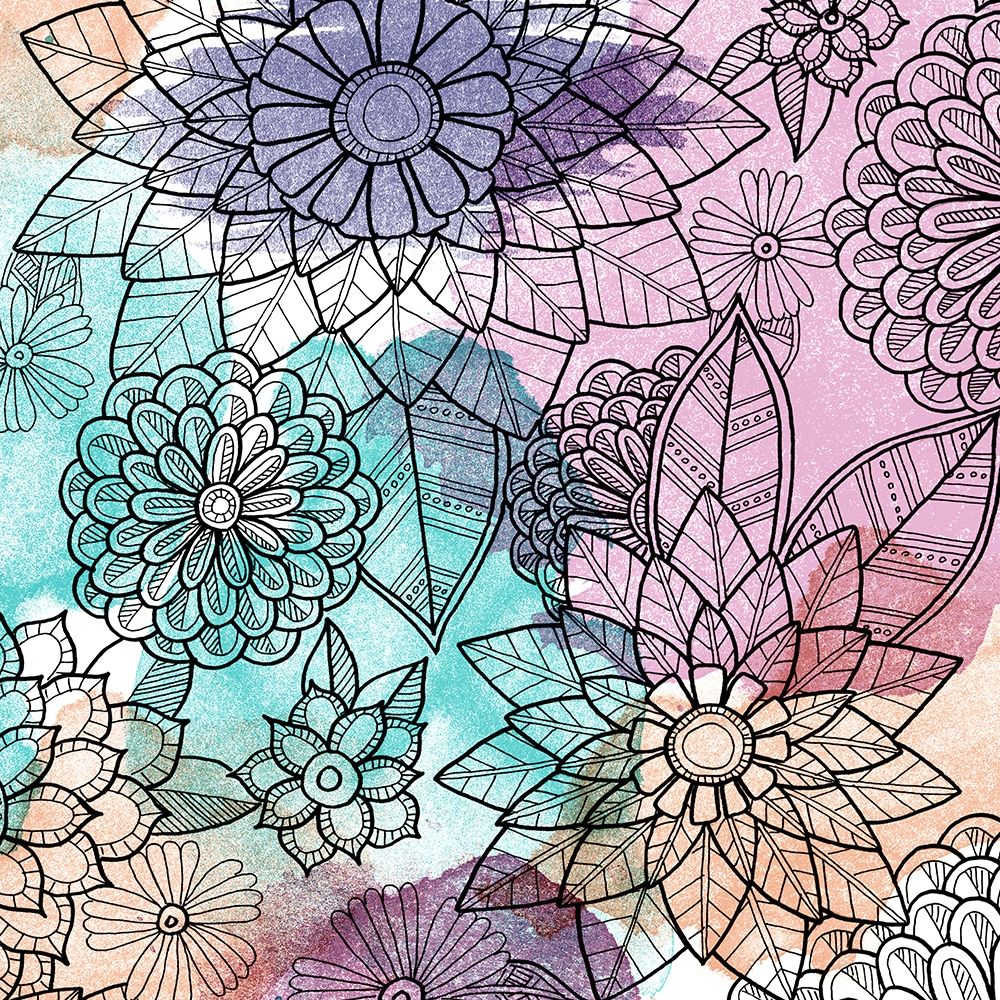 Watercolor Bouquet 2 art print by Pam Varacek for $57.95 CAD