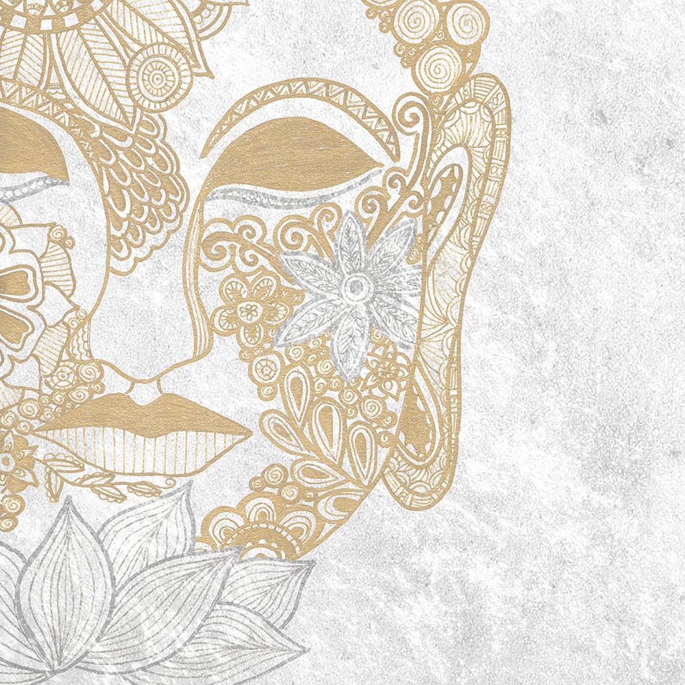 Buddha Bling Square art print by Pam Varacek for $57.95 CAD
