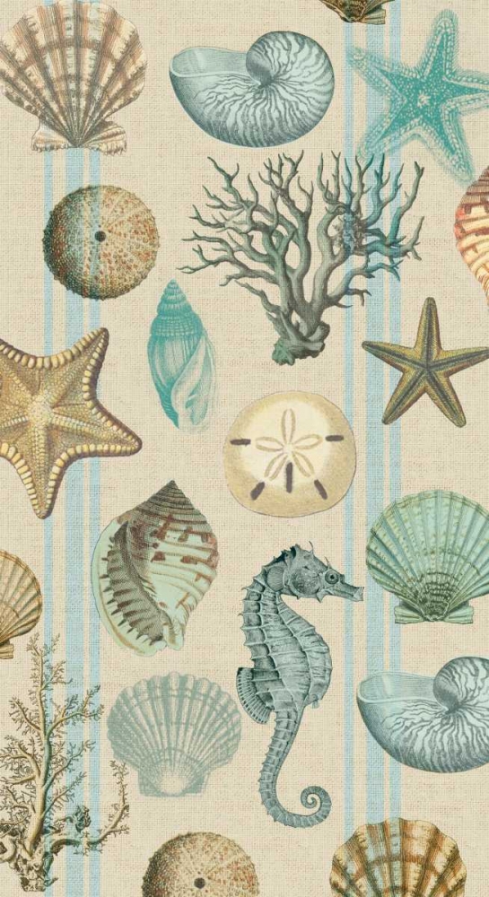 Beach Comber Cream art print by Lula Bijoux and Company for $57.95 CAD