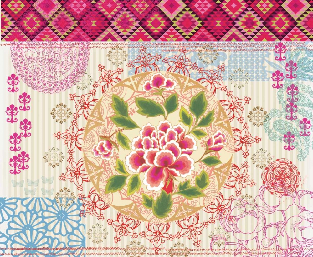 Boho Medallion art print by Candace Allen for $57.95 CAD